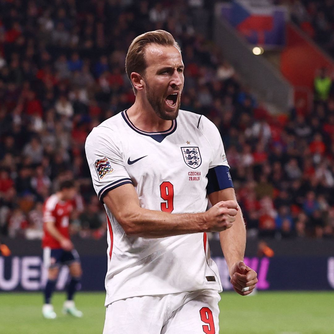 Harry Kane, jugador de la selección de Inglaterra